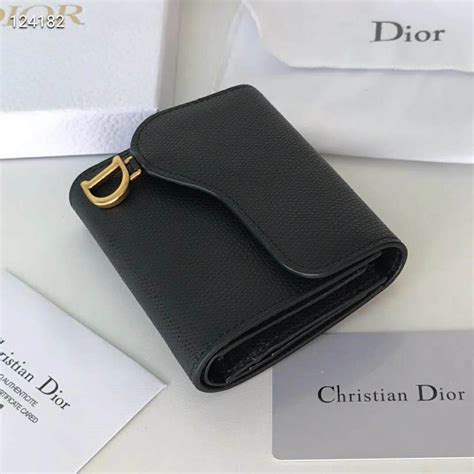 wallets dior card holder|Dior saddle flap card holder.